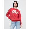 GAP Oversize mikina s logom Červená S Červená Červená