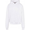 BUILD YOUR BRAND BY 162 / Pánska mikina s kapucňou z ťažkej bavlny - white XXXL