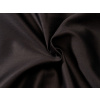 Černé saténové prostěradlo plachta bez gumy 240x230