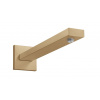Hansgrohe 27694140 Rainifinity Sprchové rameno 389 mm, hranaté, kartáčovaný bronz HG 27694140