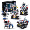 TECHNICKÁ STAVEBNICA ROBOT EDUKAČNÝ DIAĽKOVO OVLÁDANÝ 5v1 PROGRAMOVATEĽNÝ