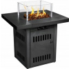 Plynový terasový záhradný ohrievač s krytom a redukciou (VYKUROVACÍ DAŽDNÍK plynový RADIANT Záhradná terasa 15,2kW dva horáky)
