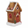 Clayre & Eef Keramická perníková chalúpka s perníčkom Gingerbread House - 9*7*15 cmm - Clayre & Eef