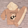 Detský komplet - Baby Set 86 Beige, Brown, ECRU, viacnásobné 1 ks. (Izolovaná hladina potu pre dieťa 86)