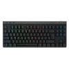 LOGITECH G515 Lightspeed Tactile bezdrôtová herná klávesnica US (920-012538) WiFi (USB prijímač) / Bluetooth / Lokalizácia US / PodsvietenáČierna / Batéria Integrovaná (nabíjacia)