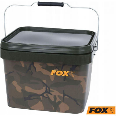 FOX Bucket Camo Square Bucket 10L (CBT006) (FOX Bucket Camo Square Bucket 10L (CBT006))