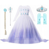 Kostým pre dievča - Rapunzel Dress Carme Raxing Costume 104/110 (Elsa Dress Dress Set Elza Kraina Bal 122/128)