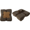 HOMESTYLING Deka prešívaná 200 x 220 cm PREMIUM hnedá KO-HZ1011970