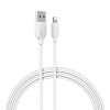 Kábel Borofone BX14 LinkJet - USB na Lightning - 2,4A 1 meter biely