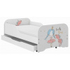 Detská posteľ s matracom a zásuvkou, PRINCESS