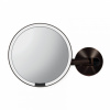 Kosmetické zrcátko na zeď, Simplehuman Sensor, LED osvětlení, 5x, síťové, dark bronz ocel ST3023