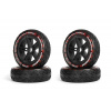 Exway Sada kolies Cloud Wheel Rover Scarlet Red pre Atlas Pro 2WD (EXW0836)