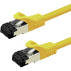 Value 21.99.1822 RJ45 sieťové káble, prepojovacie káble CAT 8.1 S/FTP 2 m žltá 1 ks; 21.99.1822