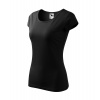Malfini PURE 122 Tričko dámske Čierna, 3XL