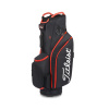 Titleist Lightweight Cart Bag 22 Black/Red - s vyšitím vlastného textu