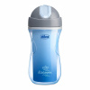 CHICCO Hrnček Sport termo so slamkou 266 ml modrý 14m+ 7x7x17 modrá