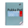 Špirálový zošit, A4, bodkovaný, 100 listov, PUKKA PAD Metallic Jotta