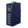 PLANET IGS-1020TF síťový přepínač Nespravované Gigabit Ethernet (10/100/1000) Modrá