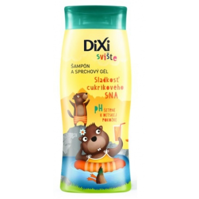 Herba DIXI Svište sladkosť cukríkového sna šampón a sprchový gél 250ml