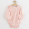 Dojčenské body celorozopínacie New Baby Classic II medvedík biely