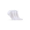 Craft CORE Dry Footies 3-pack 1910638 ponožky - biela (900000) - 40-42