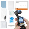 Tvrdené Sklo 9H na objektív a obrazovku pre DJI OSMO POCKET 3 - 4 ks