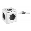 Cubenest Powercube Extended, 5× zásuvka, 1,5 m, bílá/šedá, dětská pojistka, uzemnění, dok, max. 10A/250V~2500W PC320GY