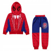 Teplaková súprava - Detské dráhy s kapucňou s tlačou Spiderman (Ochrana detí vonkajšie plážové slnečné klobúky krk predčasne)