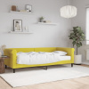 zahrada-XL Denná posteľ s matracom žltá 90x200 cm zamat 3197752