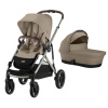 CYBEX GAZELLE Set S, ALMOND BEIGE (Taupe rám)