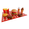 Mac Toys sada fast food