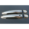 Kryty kľučiek - nerez Renault Megane III Coupe s keyless -- od roku výroby 2009-