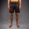 MMA šortky Venum Quetzal Fury - Black/Fury Red/ Tangerine Velikost: M