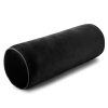 Dekoračný vankúš v tvare valca GAJA 5 - čierny