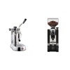 La Pavoni Stradivari Professional Lusso + Eureka Mignon XL, CR black