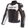 DAINESE DINAMICA AIR D-DRY Black/White/Fluo-Red Velkosť: 52