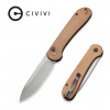 CIVIVI Button Lock Elementum Micarta C2103D