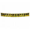 Godan Girlanda papierová Happy New Year zlaté pozadie 180 x 22 cm