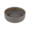 Laroy, Belgicko Miska DUVO+ glazovaná keramická, kamenná sivá 350ml - 12,7x12,7x4,5cm