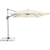 Slnečník Doppler Active 350x260 cm výkyvný s bočnou tyčou prírodný