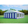 Party stan 6x8m PVC Standard PLUS Ohňovzdorný + Darček ZADARMO farba Modrobiela