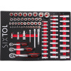 SIXTOL Modul s náradím do dielenského vozíka Mechanic Tool Tray 1, 80 ks