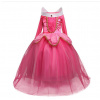 Dievčenské šaty - Maxi Dress Veľkosť 130 (Jednoducho pohodlné šaty Heather s ozdobou)