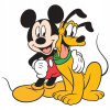 CUKROVÁ TLAČ jedlý obrázok na tortu Cukrová hmota Potlač Myšiak Mickey Mickey 4