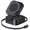 Bezdrôtová nabíjačka Baseus 2v1 PicoGo Series Qi2 67W MagSafe (P10276800123-00) čierna