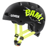 Detská prilba Uvex Kid 4 Style Bam Black - Lime Matt (S4148230100) 55 - 58 cm