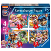 RAVENSBURGER Tlapková patrola ve velkofilmu 4v1 12 16 20 24 dielov