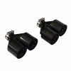 Dvojité koncovky výfukov - 2x 93mm výstup - bez výseku