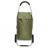 Nákupná taška na kolieskach Beagles Alberic - olivová 41,76L