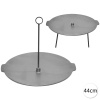 Perfect Home 15604 Liatinová platňa na grilovanie, Barbecue panvica, 44cm